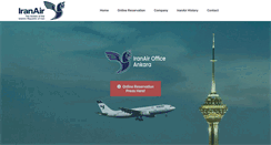 Desktop Screenshot of iranairoffice.com